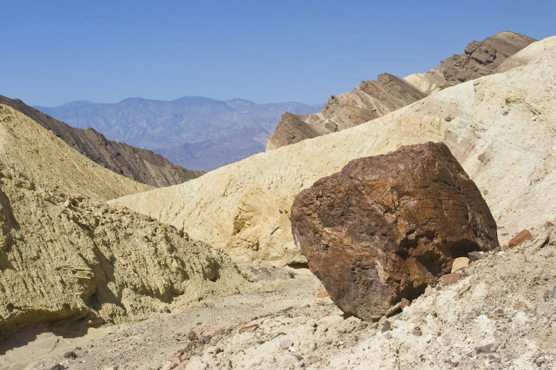 Boulder In Badlands